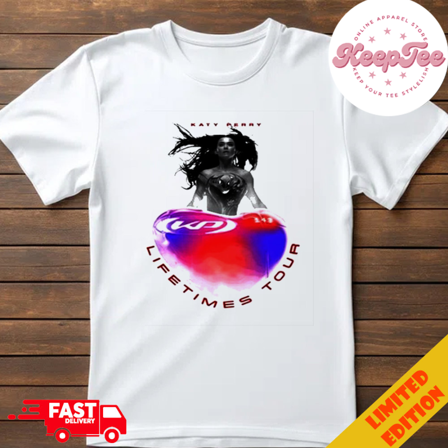 Katty Perry Lifetimes Tour 2025 Merchandise T-Shirt
