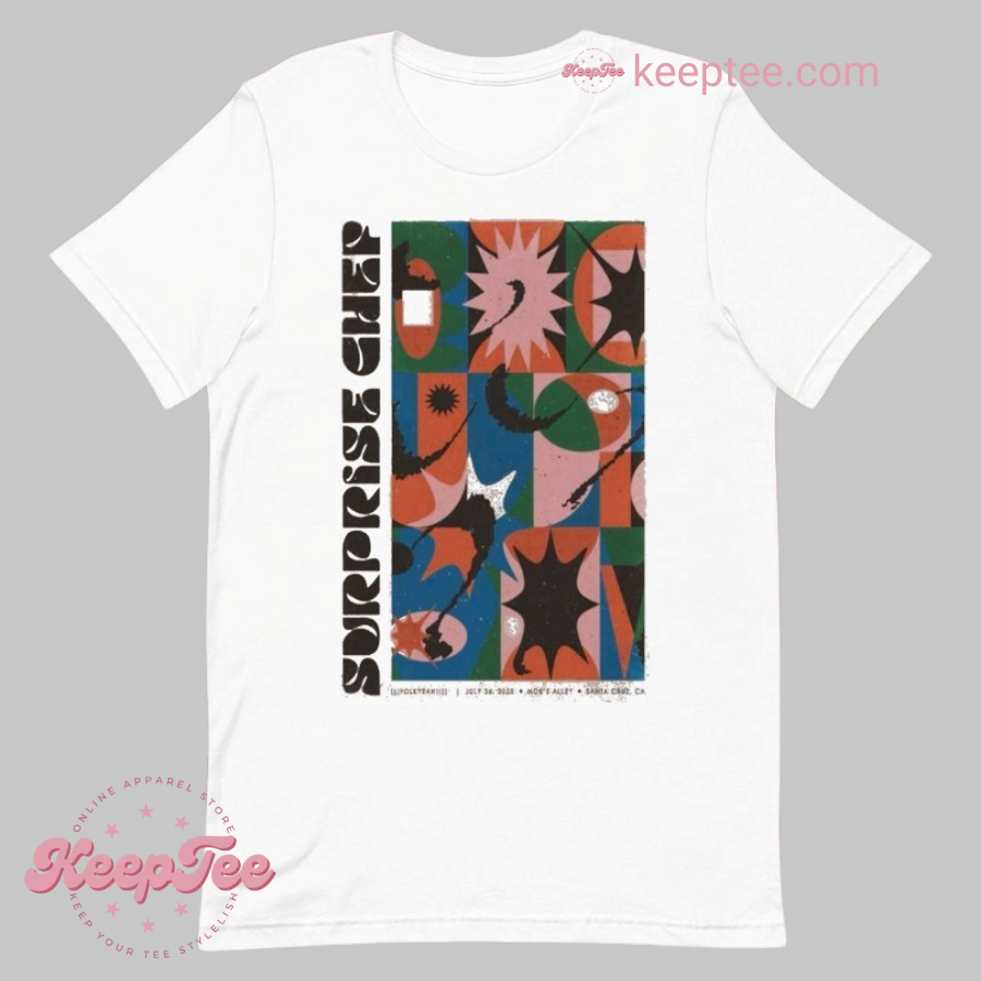 Surprise Chef At MoeS Alley In Santa Cruz Ca 2025 Tour Shirt