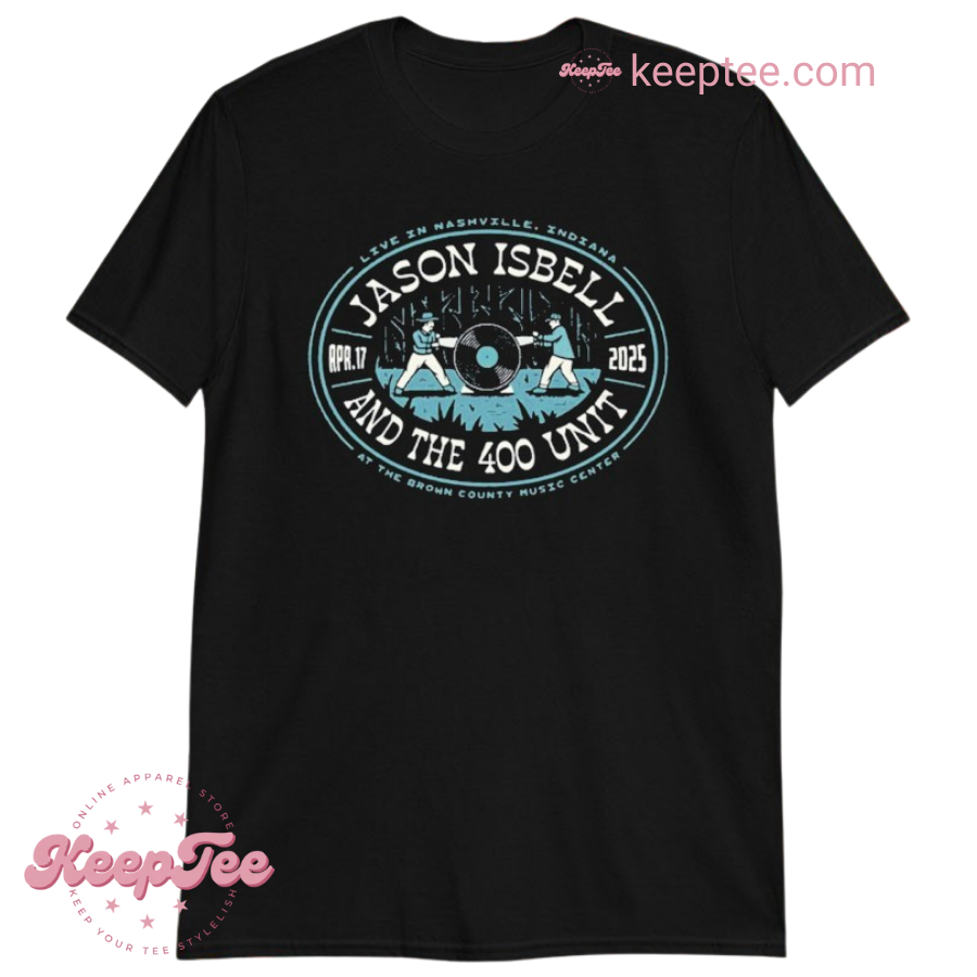 Jason Isbell And The 400 Unit Brown County Music Center 2025 Tour Shirt
