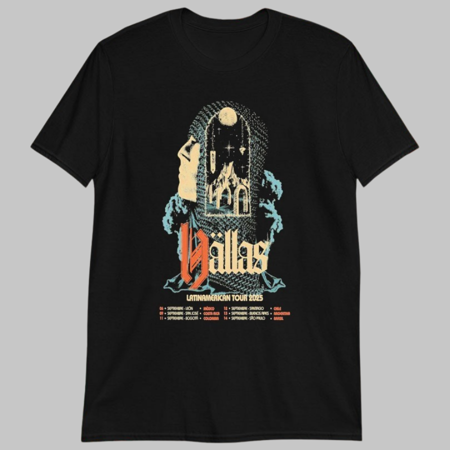 Hallas Latin American Tour 2025 Shirt