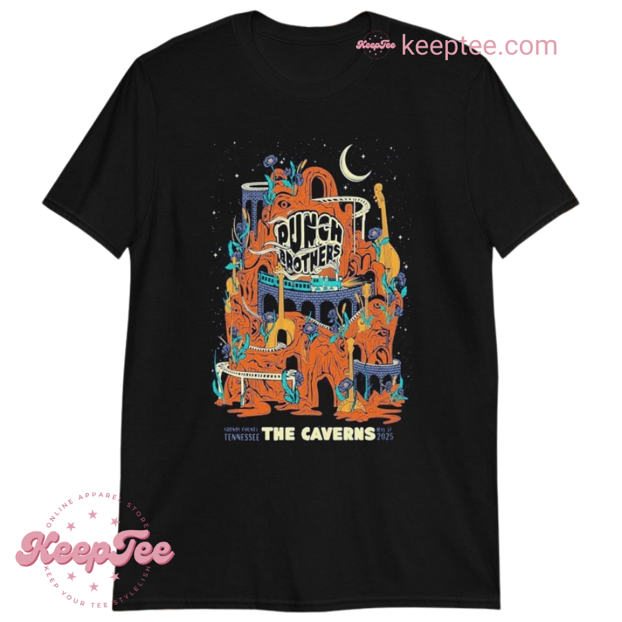 Punch Brothers The Caverns, Pelham 2025 Tour Shirt