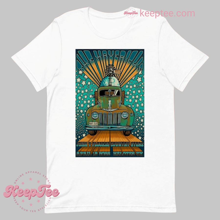 The Mavericks John T. Floore Country Helotes 2025 Tour Shirt