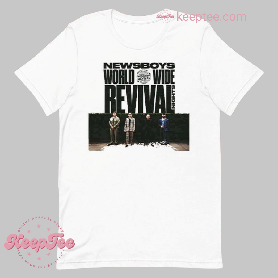Official Newsboys Worldwide Revival Tour Dates 2025 Shirt