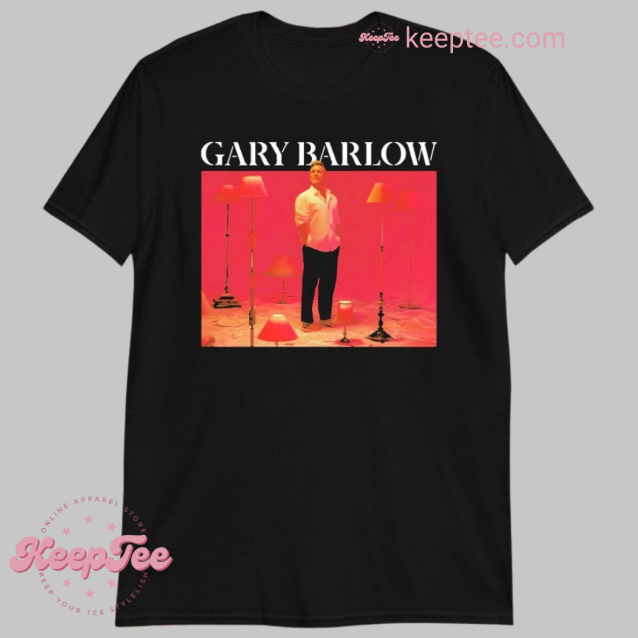Official Gary Barlow 2025 Tour Songbook Dates Shirt