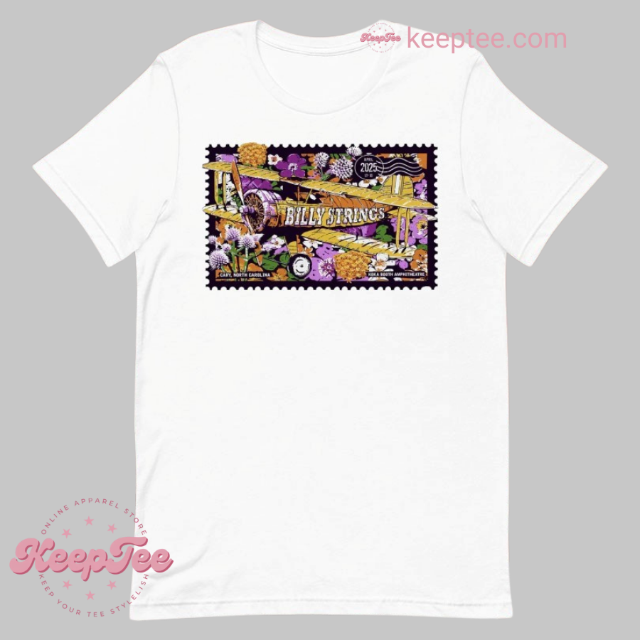 Billy Strings At Koka Booth Amphitheatre In Cary Nc 2025 Tour Shirt
