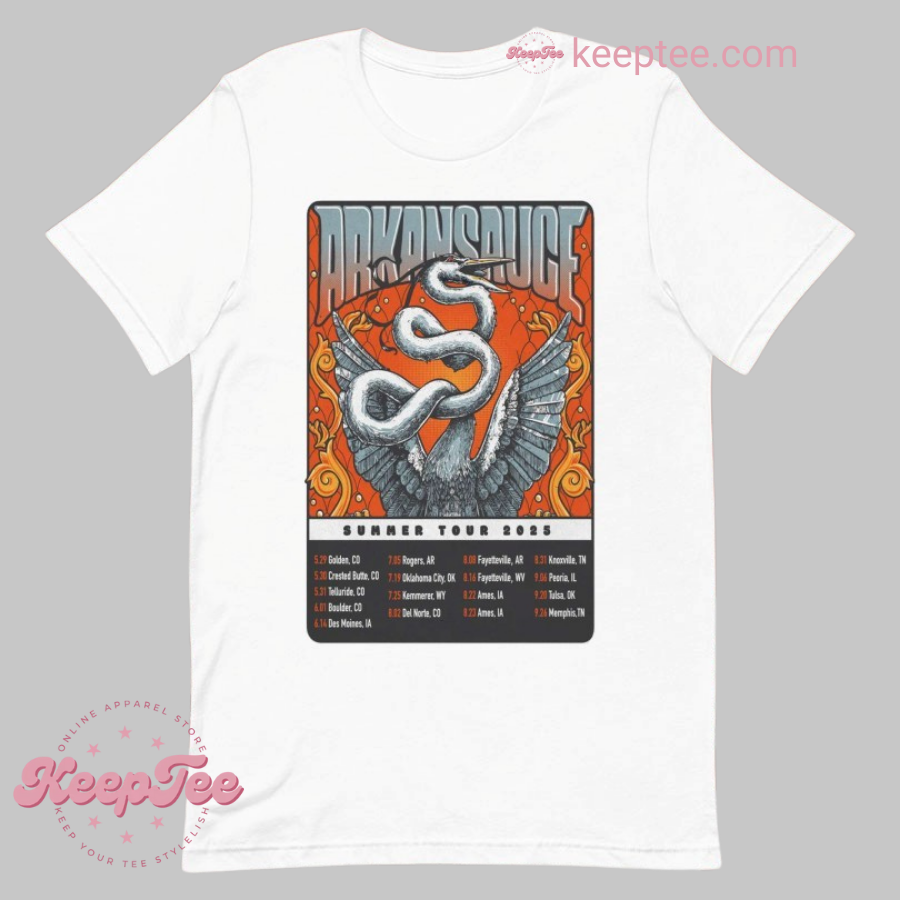 Arkansauce Summer Tour 2025 Shirt