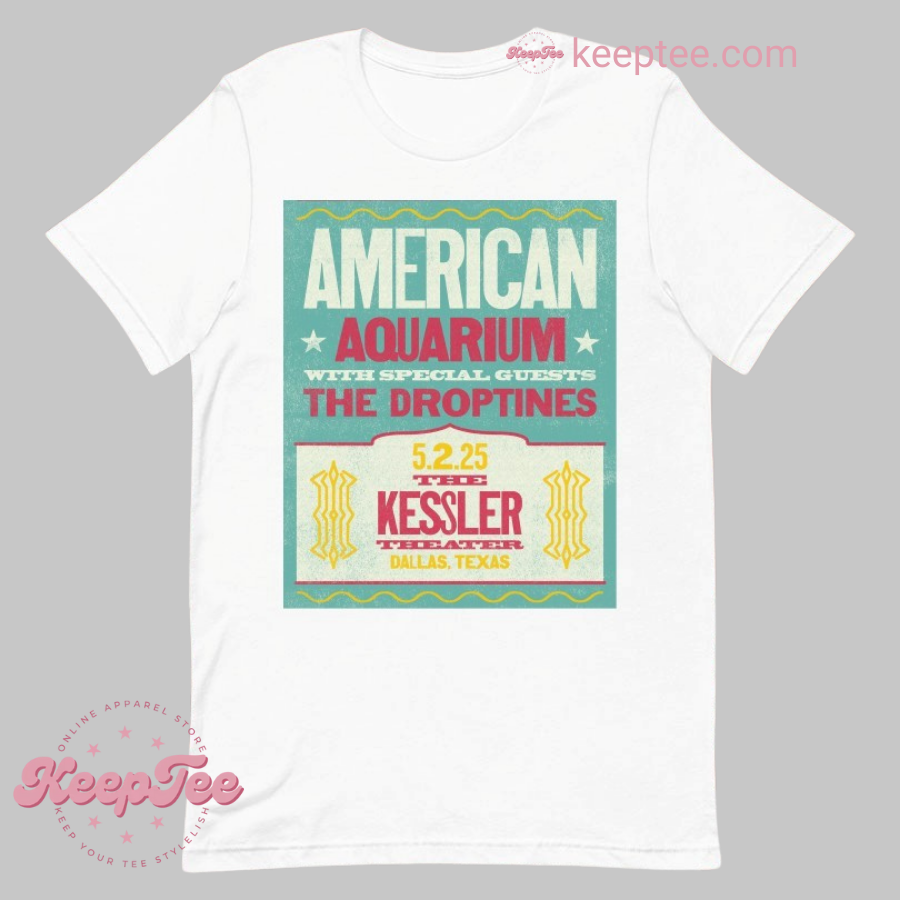 American Aquarium The Kessler Theater 2025 Tour Shirt