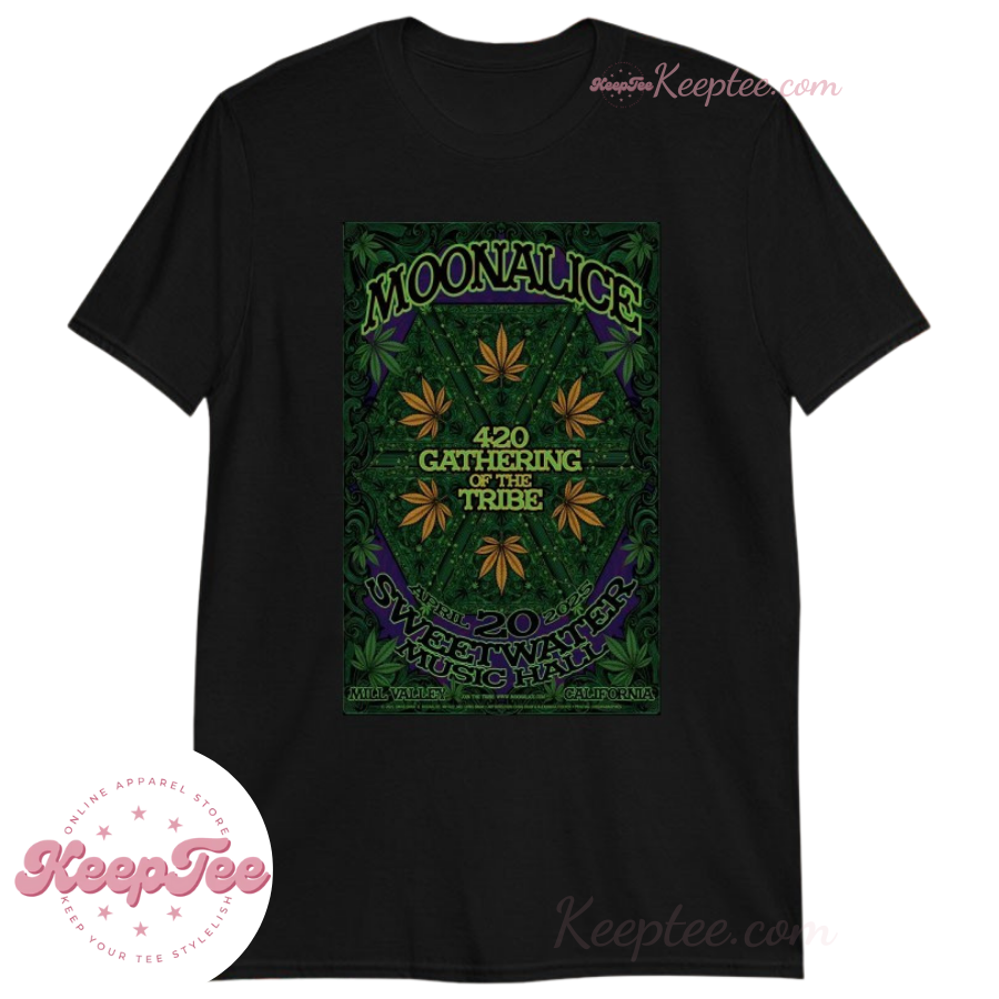 Moonalice Sweetwater Music Hall, Mill Valley 2025 Tour Shirt