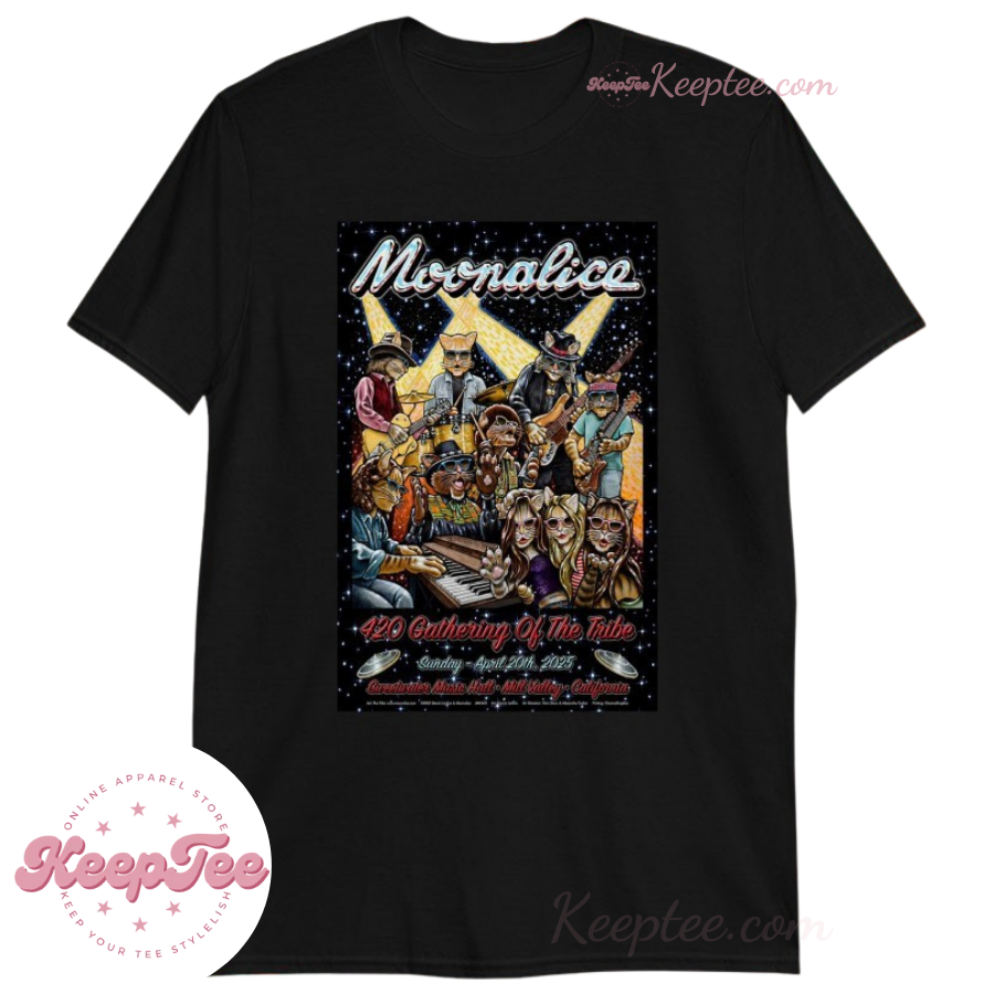Moonalice Tour 2025 Sweetwater Music Hall Mill Valley Shirt