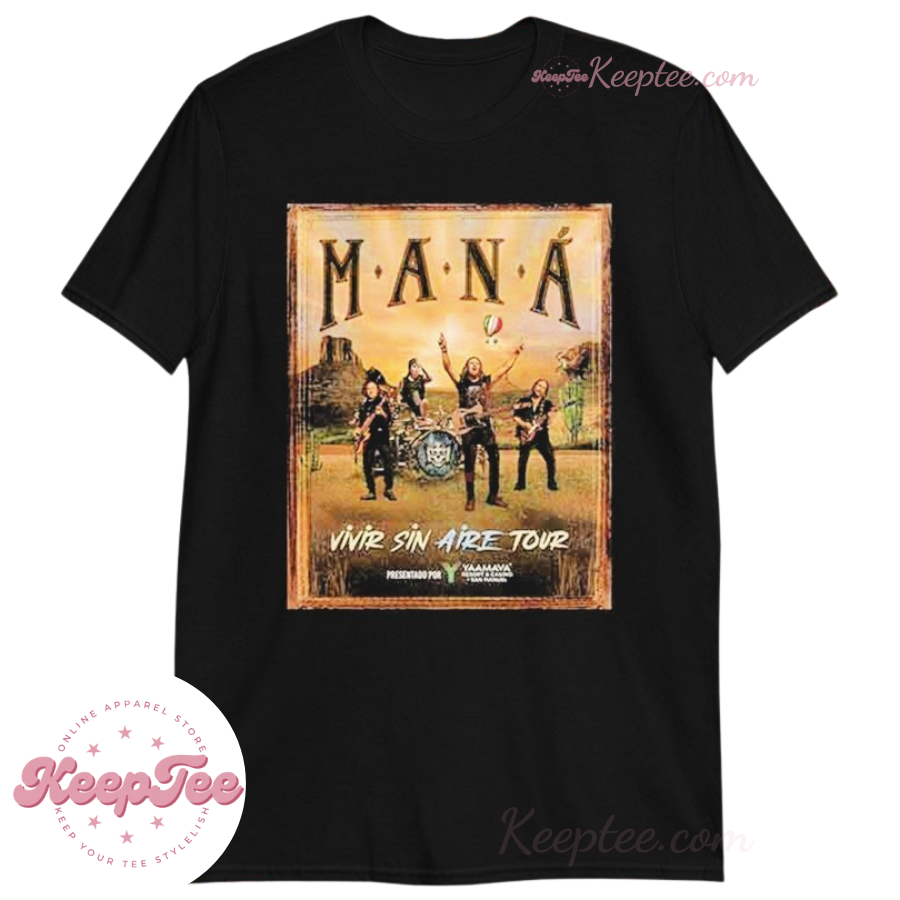 Man Vivir Sin Aire Tour 2025 Shirt