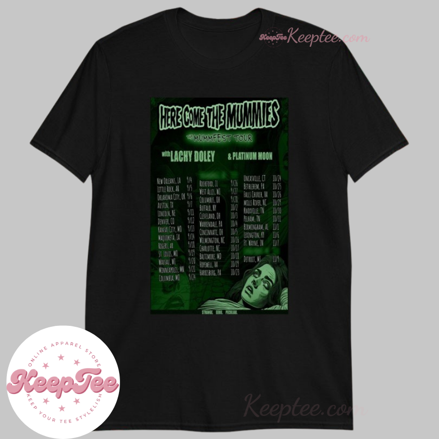 Here Come The Mummies The Mummfest Tour 2025 Shirt