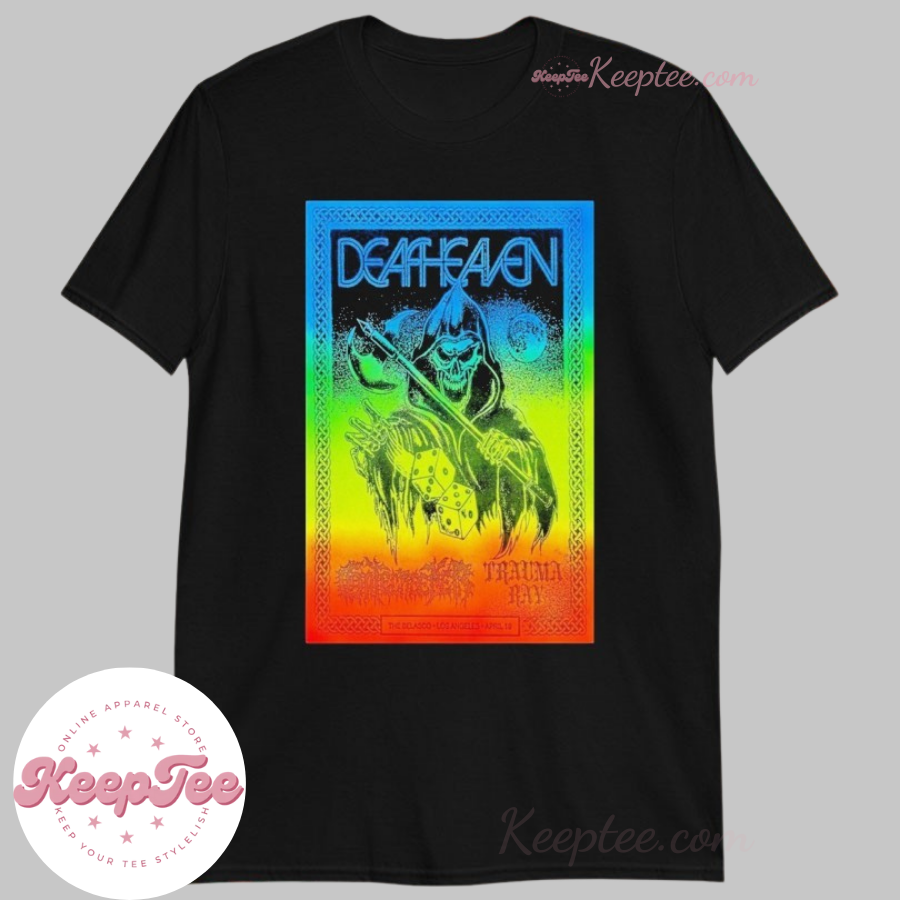 Deafheaven Live Show Music For The Belasco In Los Angeles Ca 2025 Tour Shirt