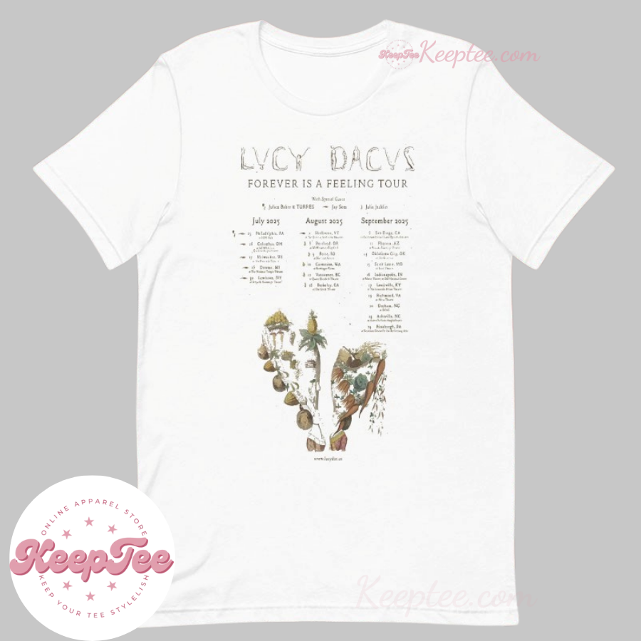 Lucy Dacus Forever Is A Feeling Tour 2025 Shirt