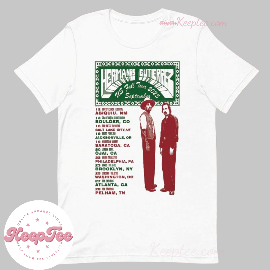Hermanos Gutirrez Us Fall Tour Sep 2025 Shirt