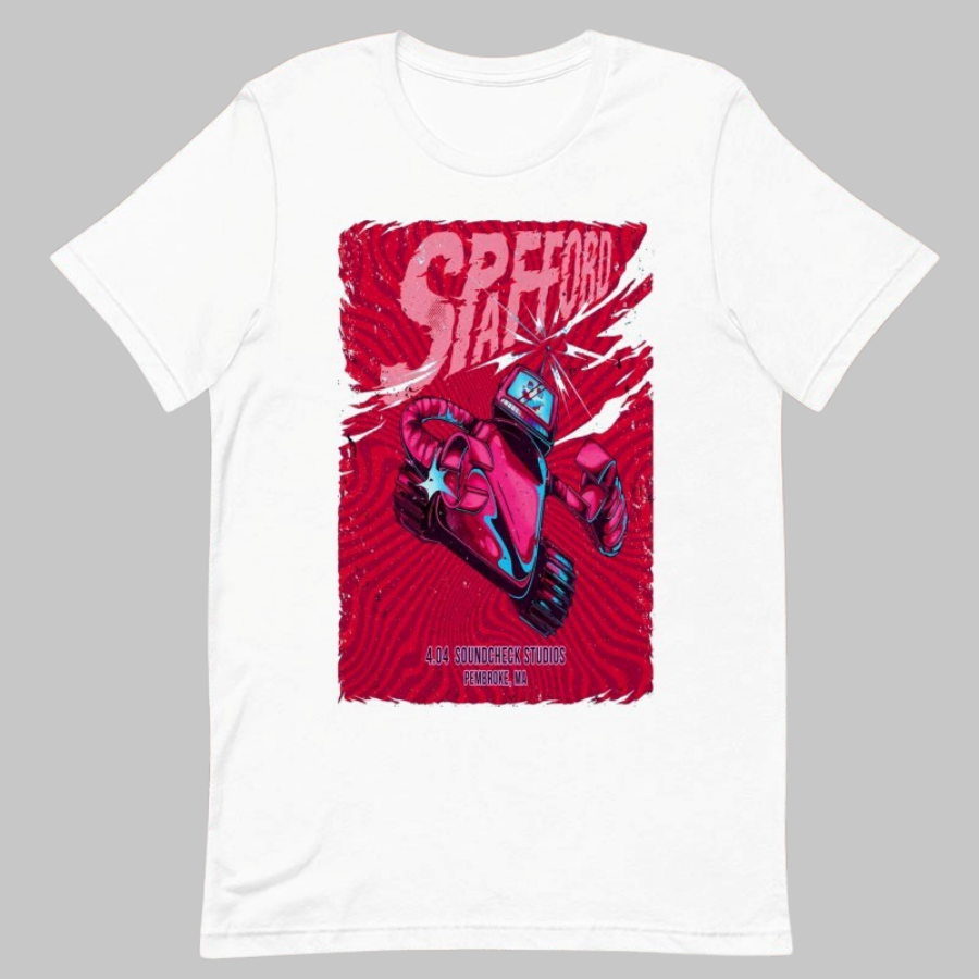 Official Spafford At Soundcheck Studios In Pembroke Ma 2025 Tour Shirt