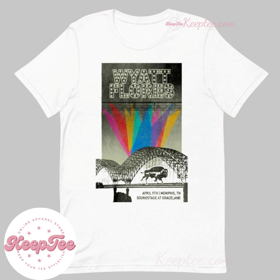 Wyatt Flores 2025 Soundstage At Graceland Memphis Tour Shirt