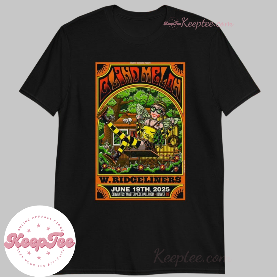 Blind Melon Cervantes Masterpiece Ballroom 2025 Tour Shirt