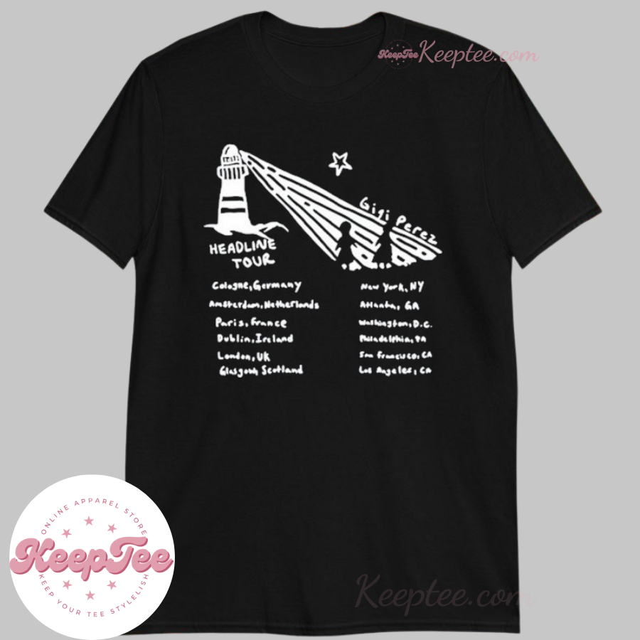 Gigi Perez Lighthouse Headline Tour 2025 Shirt