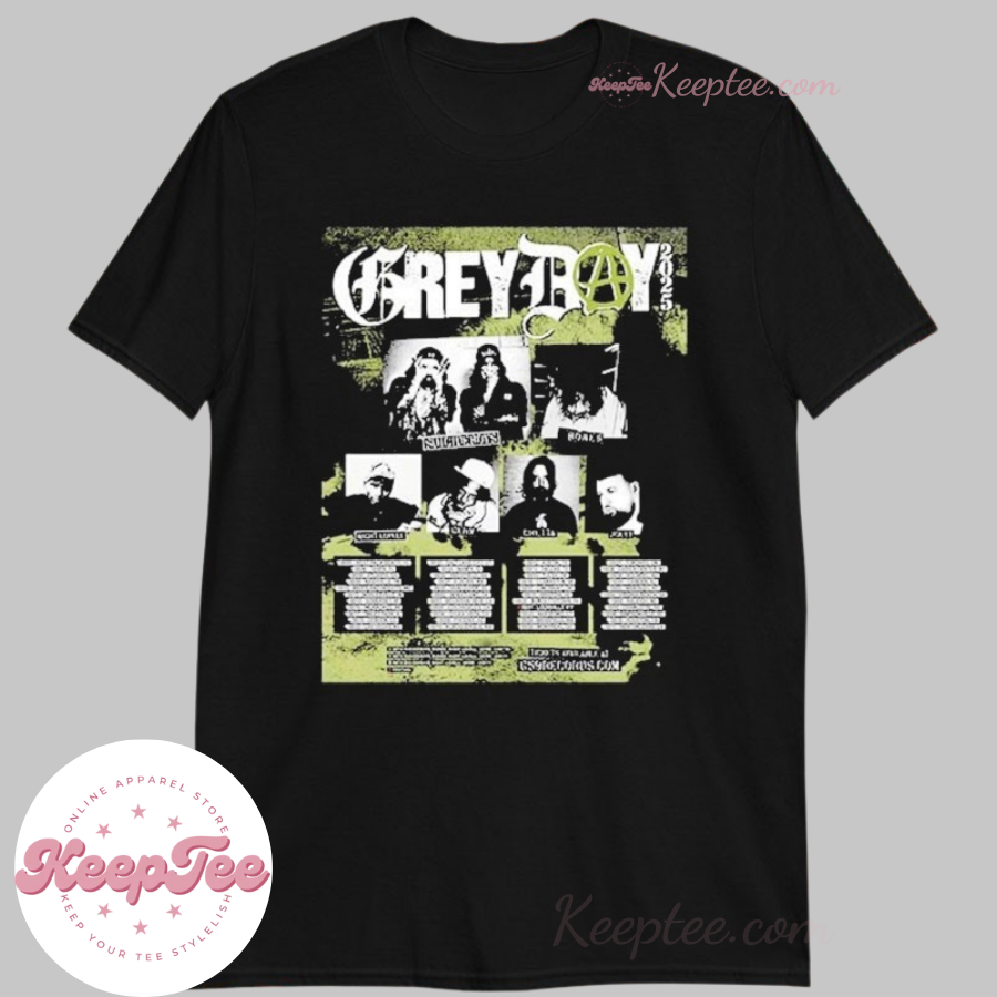 Suicideboys Grey Day Tour 2025 Dates Shirt