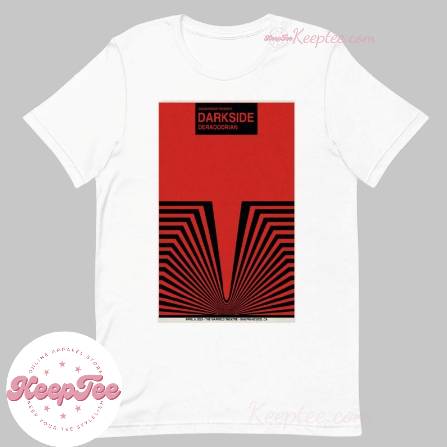 Darkside The Warfield, San Francisco 2025 Tour Shirt