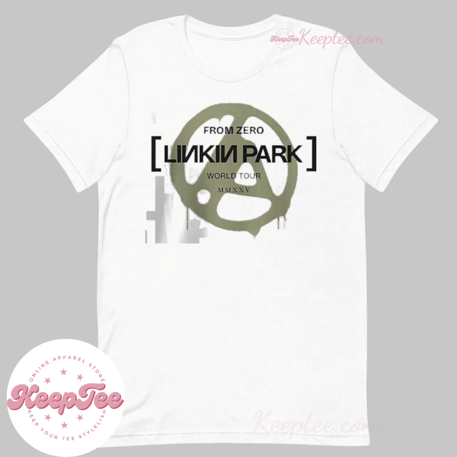 Linkin Park From Zero Olive Spray World Tour 2025 Shirt