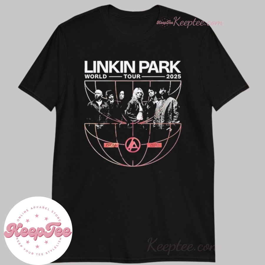 Linkin Park From Zero Globe World Tour 2025 Shirt
