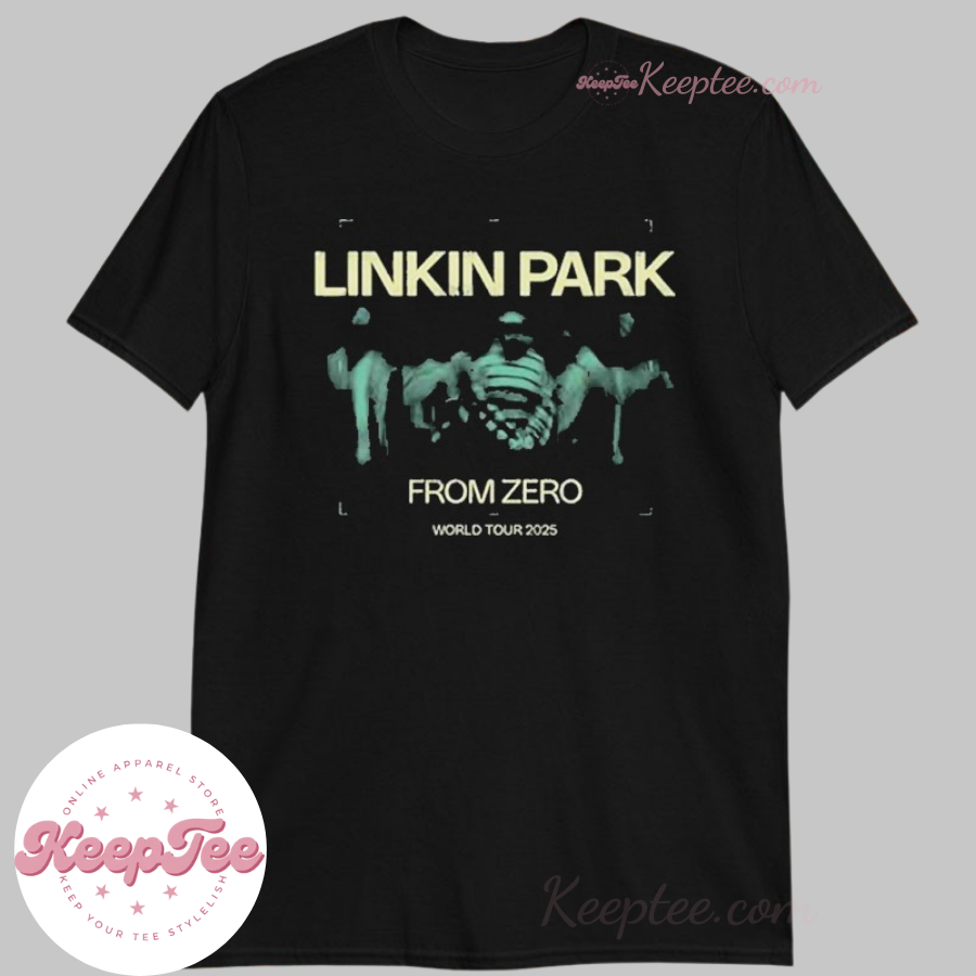Linkin Park From Zero Blurry Portrait World Tour 2025 Shirt