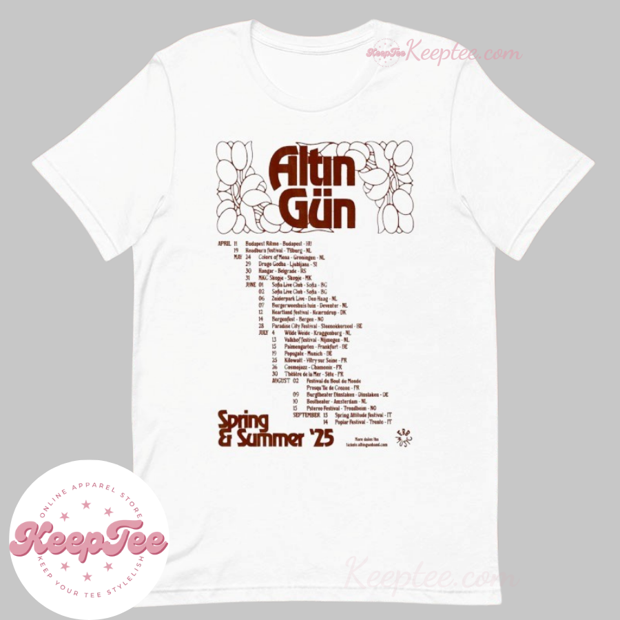 Altn Gn Spring And Summer Tour 2025 Shirt