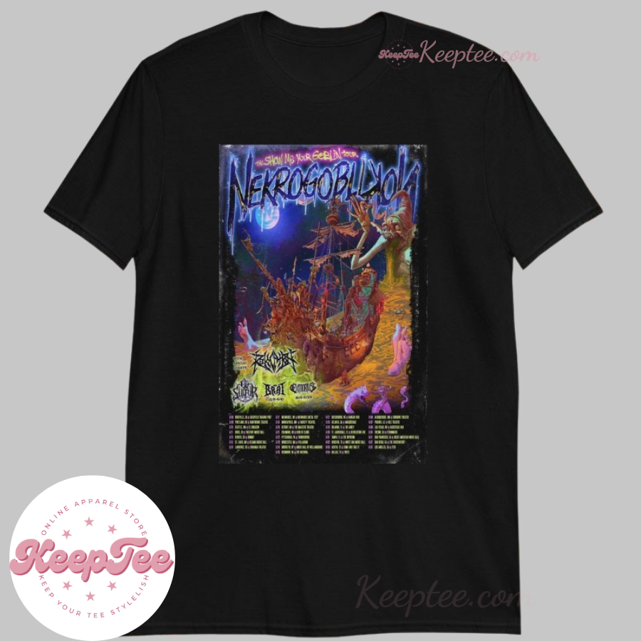 Nekrogoblikon The Show Me Your Goblin Tour 2025 Shirt