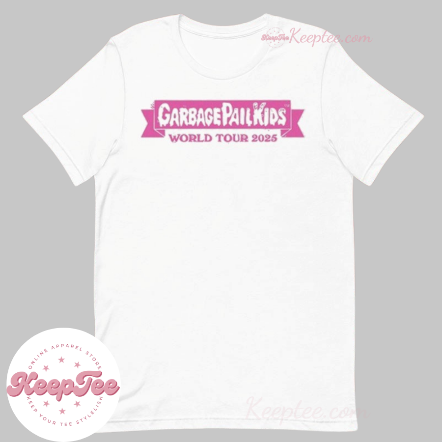 Garbage Pail Kids World Tour 2025 Shirt