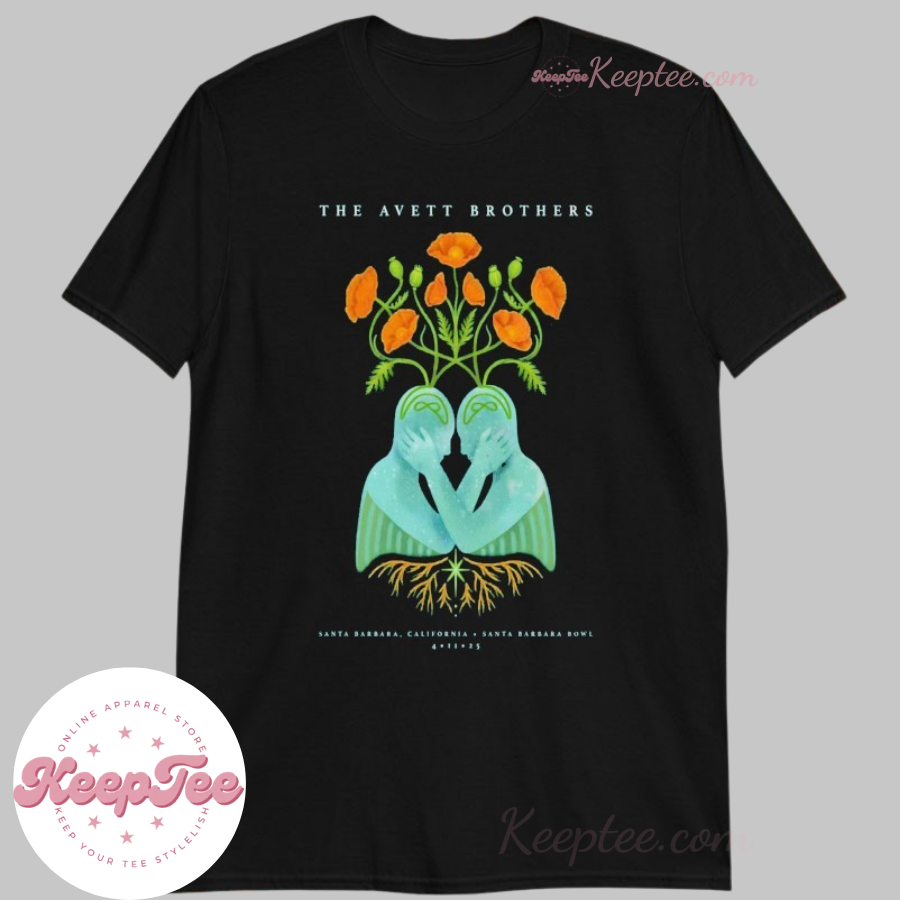 The Avett Brothers Tour 2025 Santa Barbara Bowl In Santa Barbara Shirt