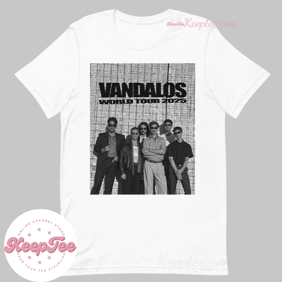 Bandalos Chinos Vandalos World Tour 2025 Shirt