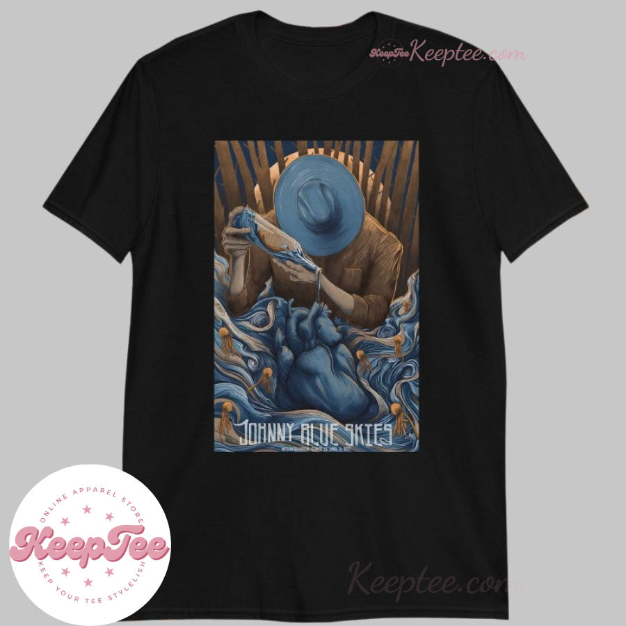 Johnny Blue Skies Mission Ballroom Denver 2025 Tour Shirt