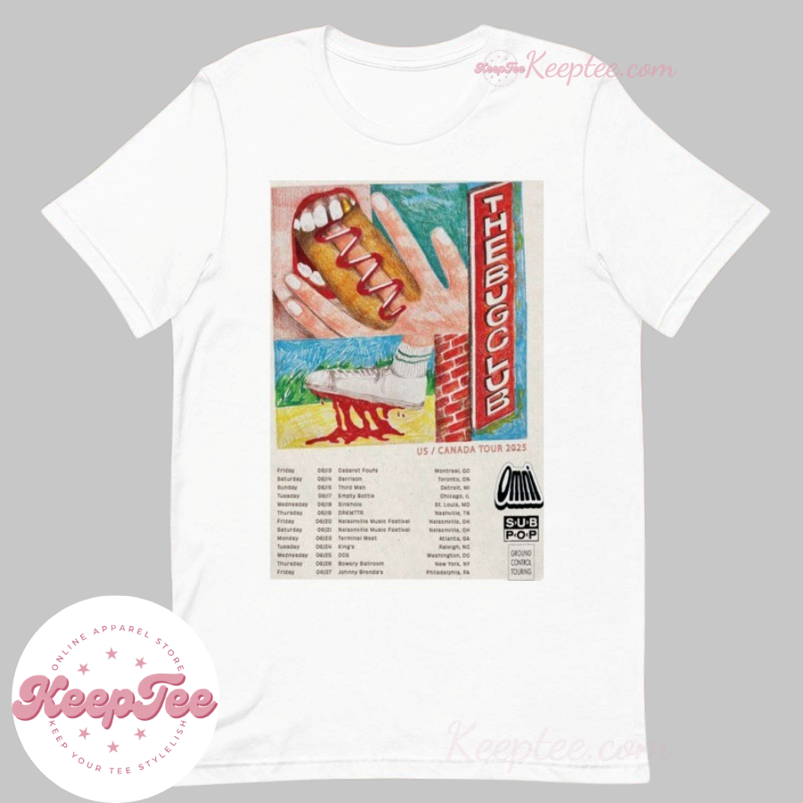 The Bug Club Us Canada Tour 2025 Shirt