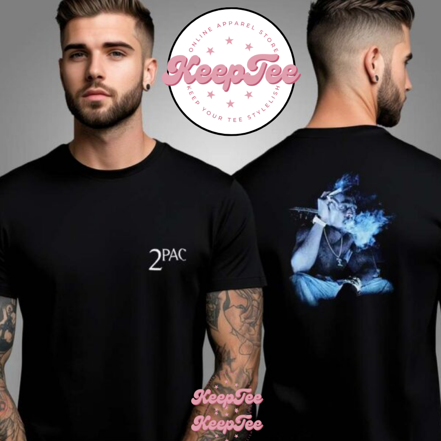 2Pac X FreakS Store New Collection Album Cover Rememober Me Two Smoking Sided Unisex Shirt