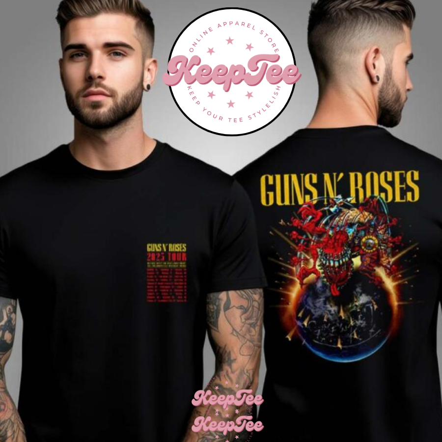 Gun N Rose Reverse Tour Admat 2025 Shirt