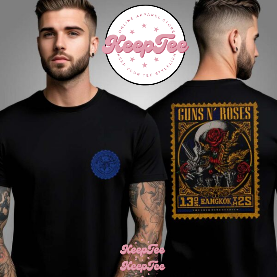 Gun N Rose At Thunderdome Stadium Tour 2025 Exclusive Thailand EvenShirt