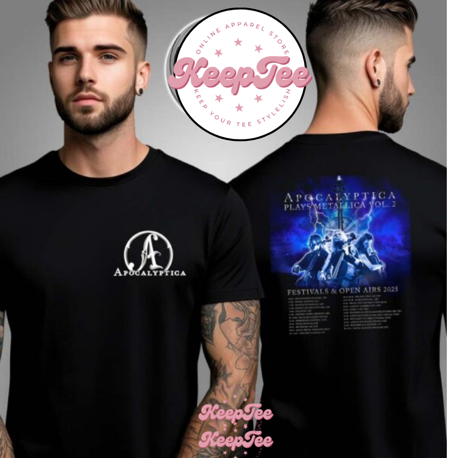 Apocalyptica Plays Metallica Vol.2 Festivals & Open Airs 2025 Summer Of Cello Metal Schedule Shirt