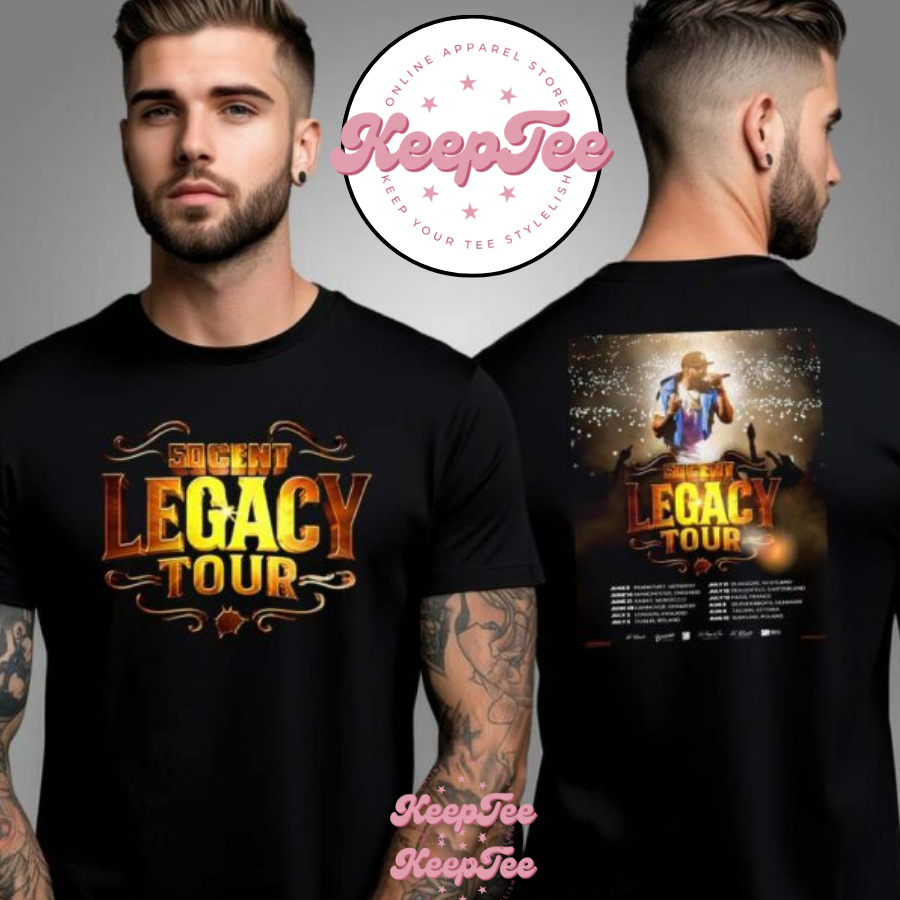 50 Cent Legacy Tour 2025 Schedule Shirt