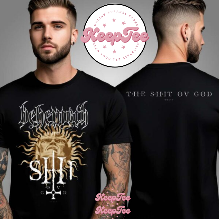 Behemoth Band Sigil The Shit Ov God New Album Released 2025 Two Side Unisex Shirt