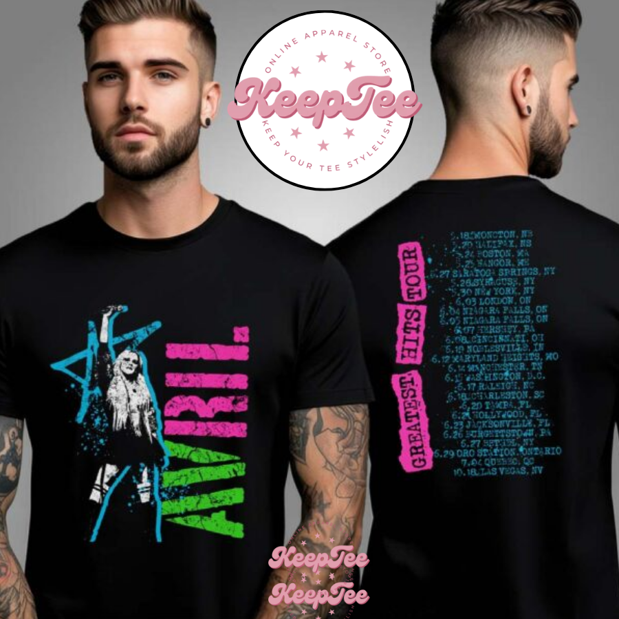 Avril Lavigne Greatest Hits Tour 2025 Tour Dates Shirt