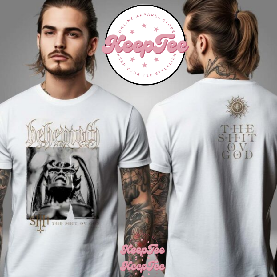 Behemoth Band The Shit Ov God New Album Released 2025 Two Side Unisex Shirt