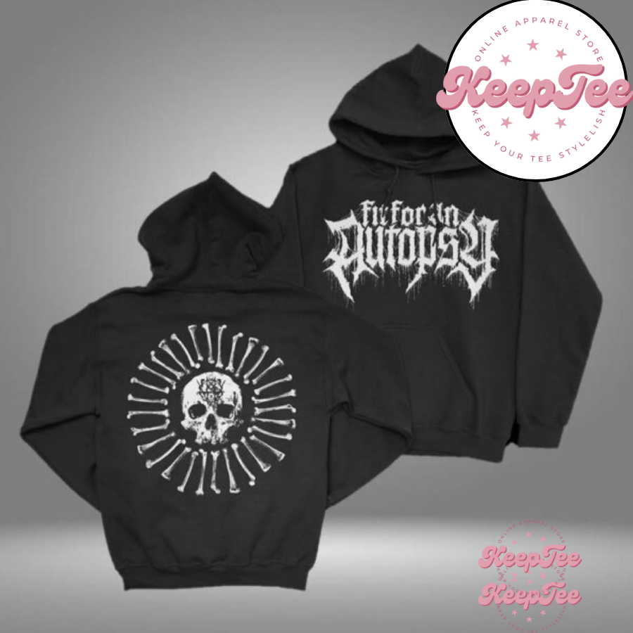 Fit For An Autopsy Summer 2025 European Assault Tour Two Side Hoodie 
