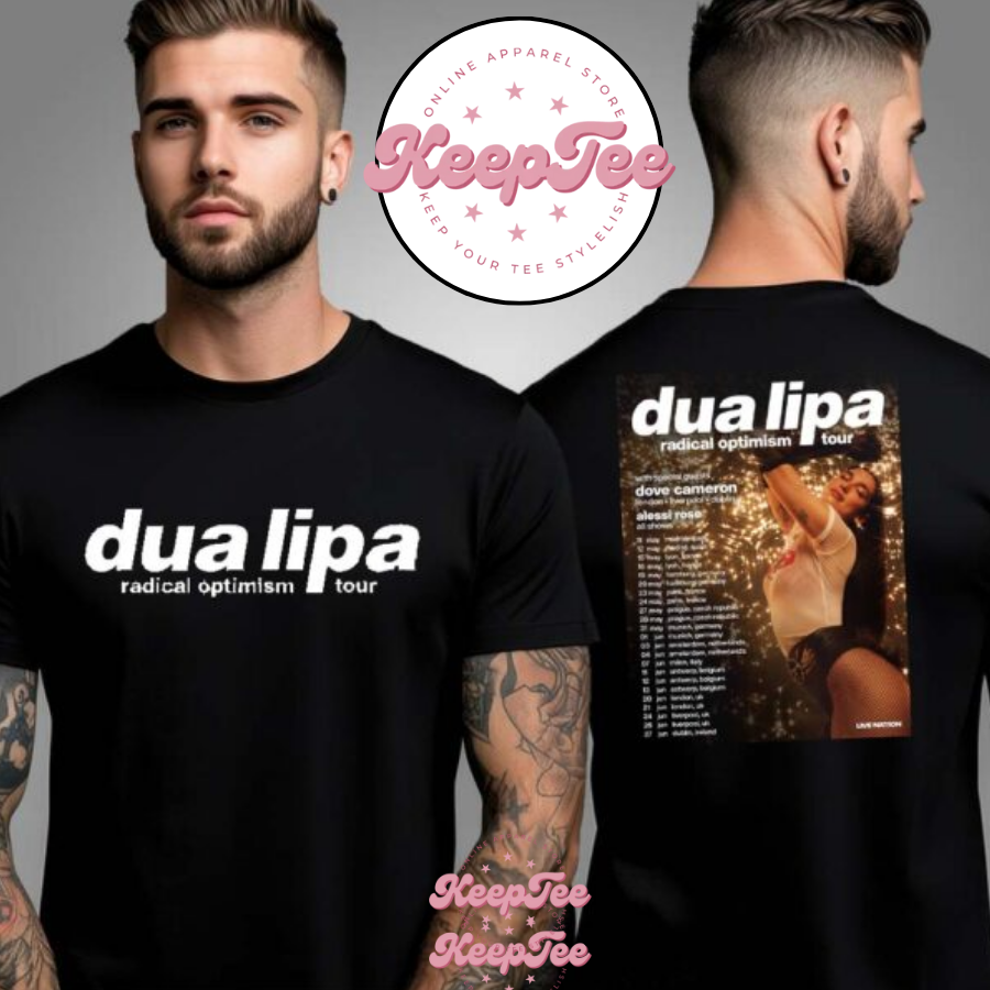 Dua Lipa Radical Optimism Tour In Europe Schedule Shirt
