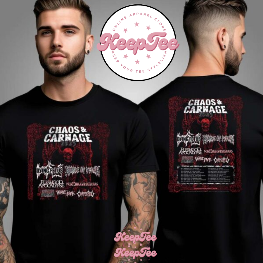 Chaos & Carnage 2025 Music Show Shirt