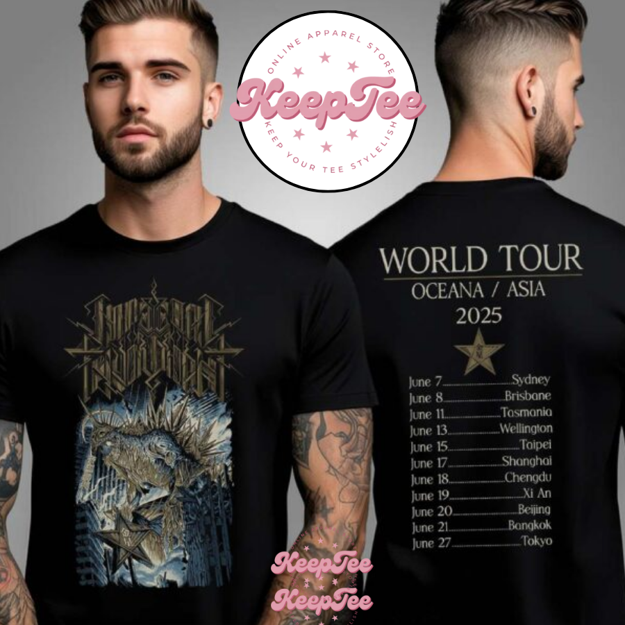 Imperial Triumphant Oceania Asia World Tour 2025 Tour Dates Schedule Shirt