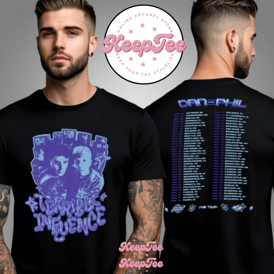 Dan And Phil Tour Dates 2025 Shirt