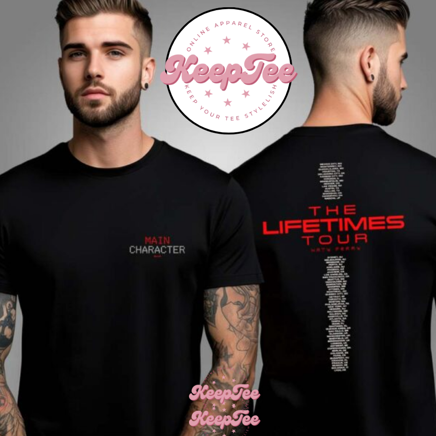 Katty Perry Main Character Tour Shirt
