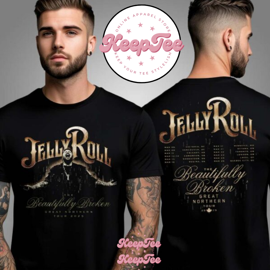 Jerry Roll The Beautifully Broken Great Northern 2025 Rain Tour Shirt