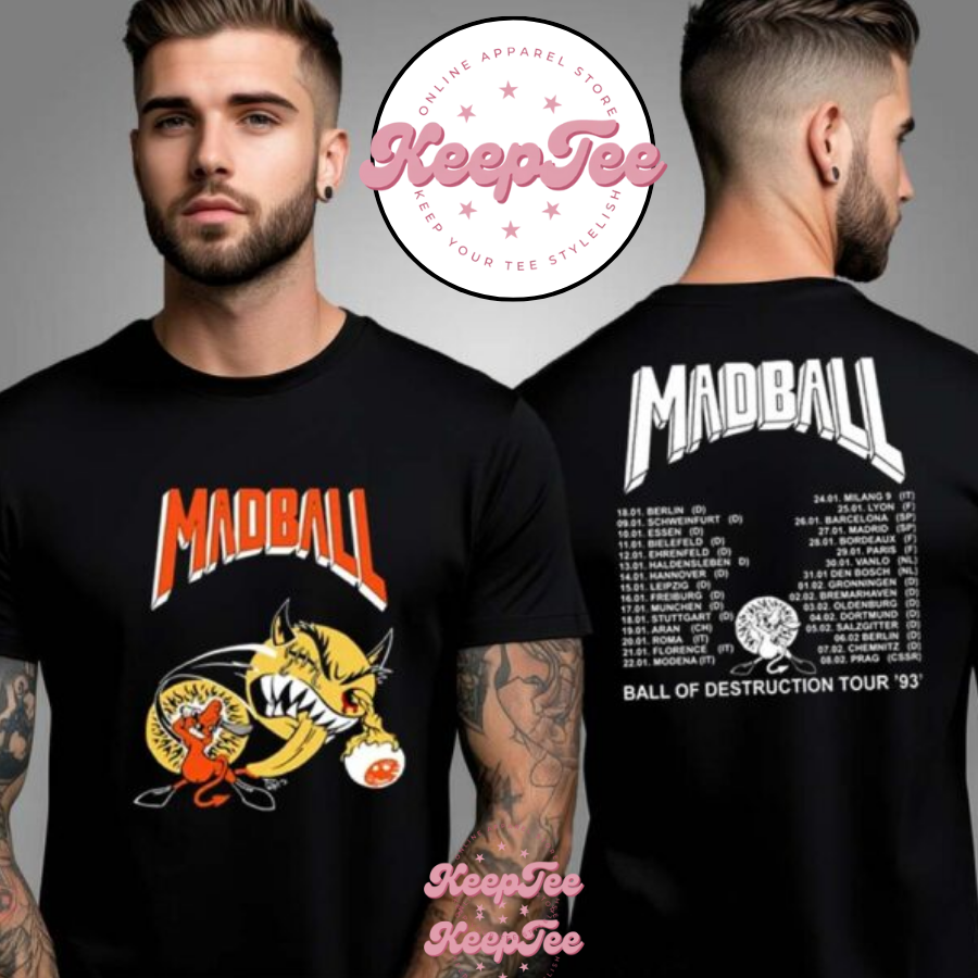 Madball Ball Of Destruction Tour 1993 Shirt